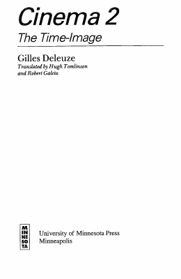Cinema 2_ The Time-Image (Sources and Stud - Gilles Deleuze.pdf